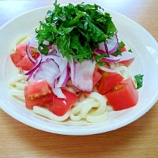 納豆のタレでさっぱり！冷たいうどん